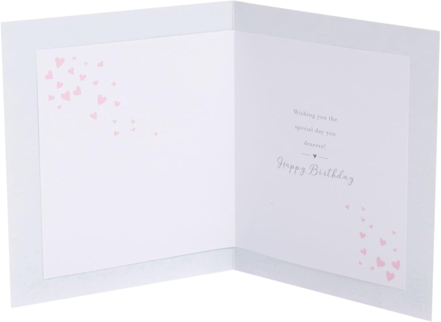 Pretty Telegram Design Birthday Card