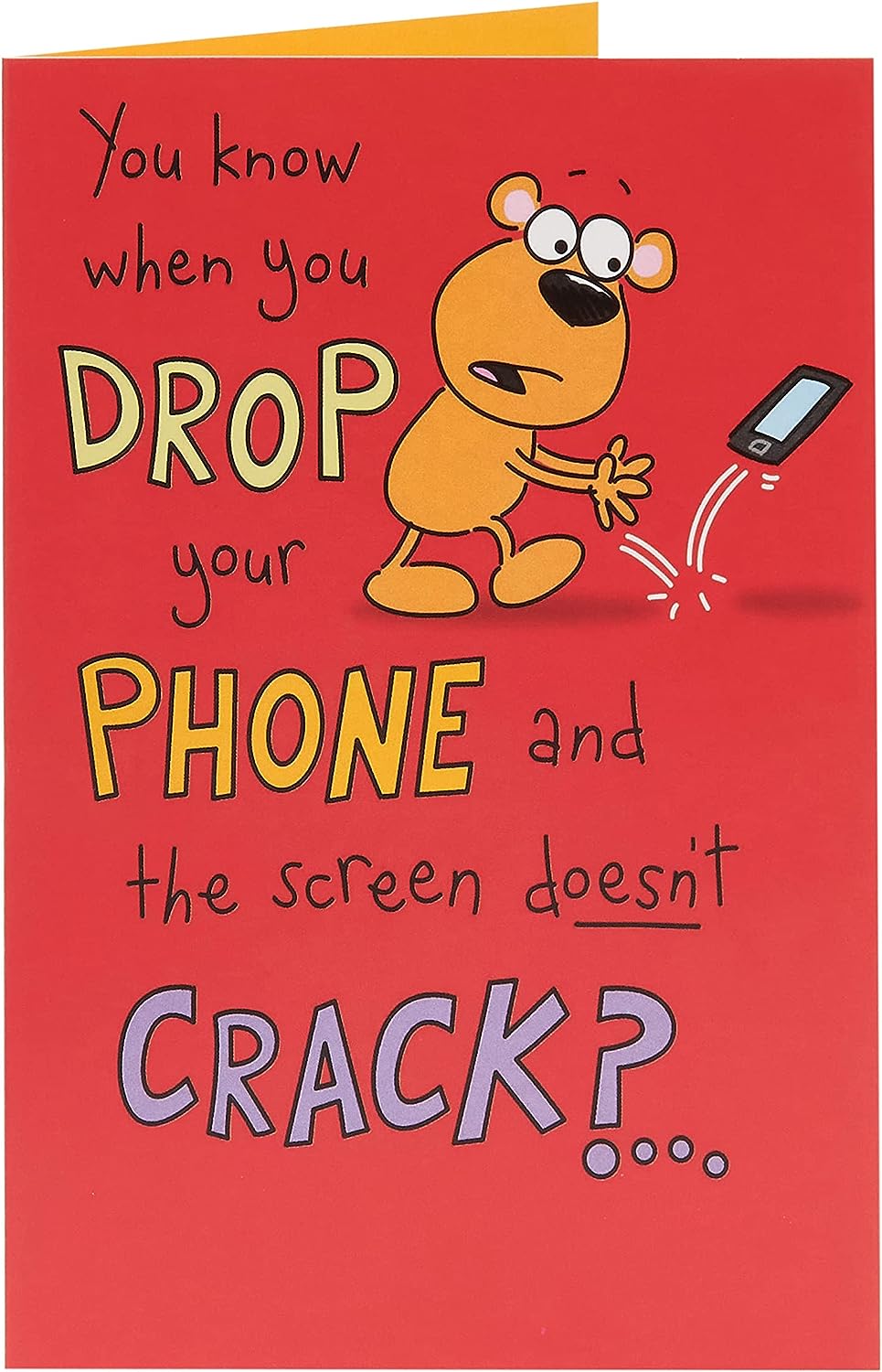 Classic Illustrated Funny Design Birthday Card