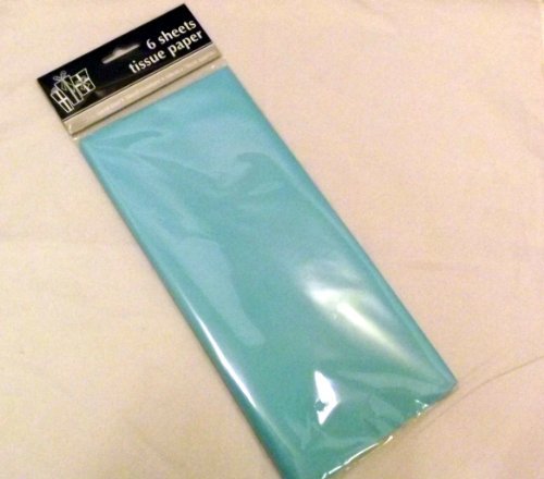 Acid Free Turquoise Tissue Paper 10 Sheets