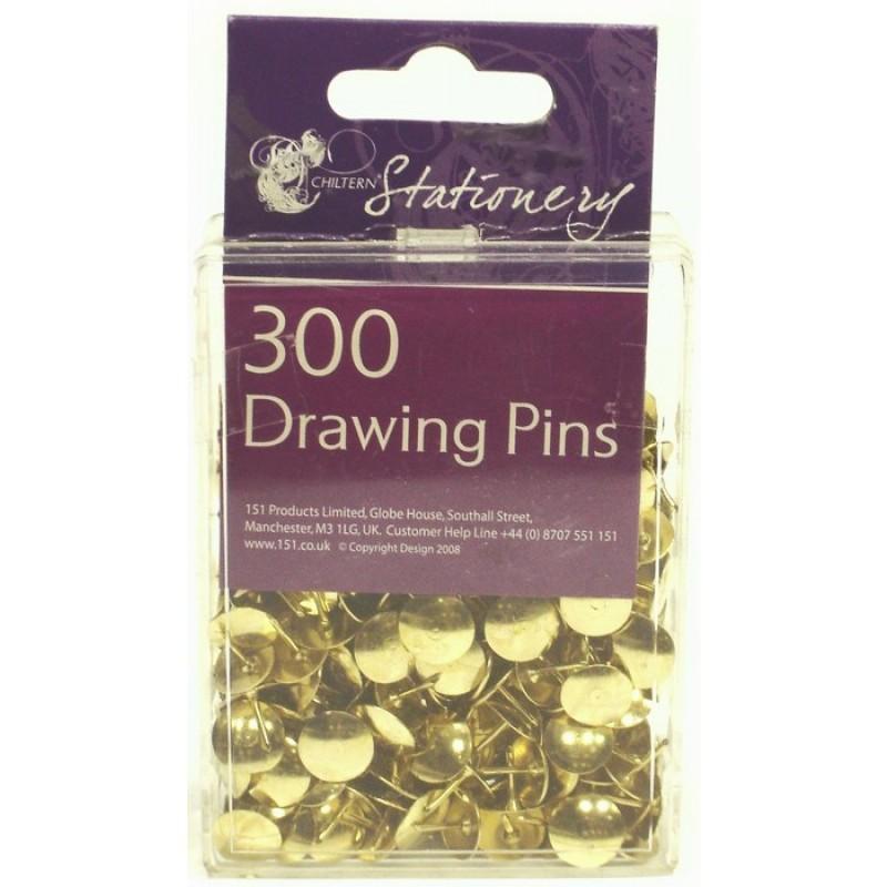 Metal Drawing Pins - Box of 300