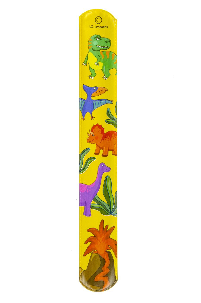 Pack of 6 Dinosaur Snap Bracelets