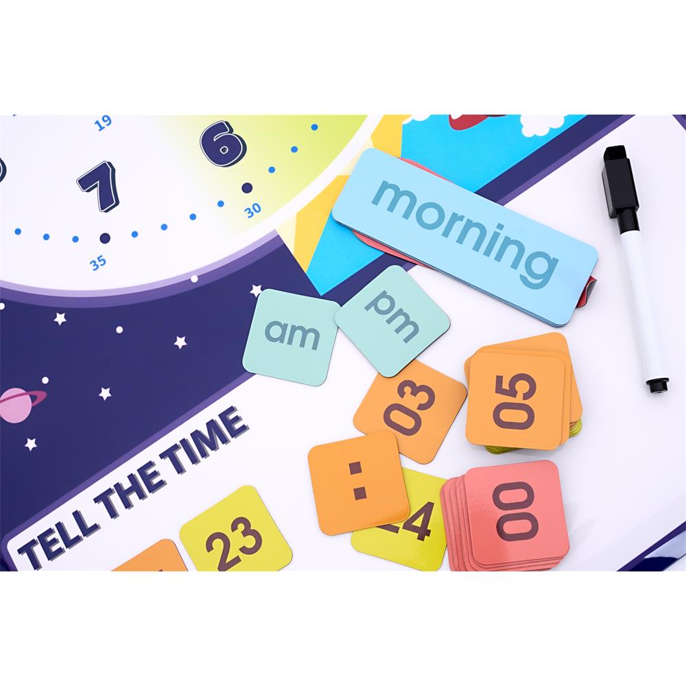 Magnetic Tell The Time Wall Sticker By Ormond