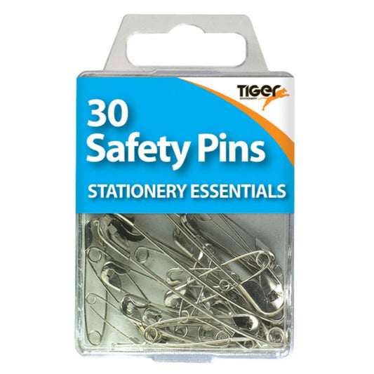 Pack of 30 Steel Safety Pins
