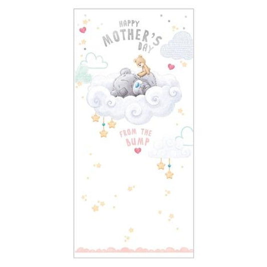 Me To You Bear Lying On Cloud With Teddy From The Bump Mother's Day Card