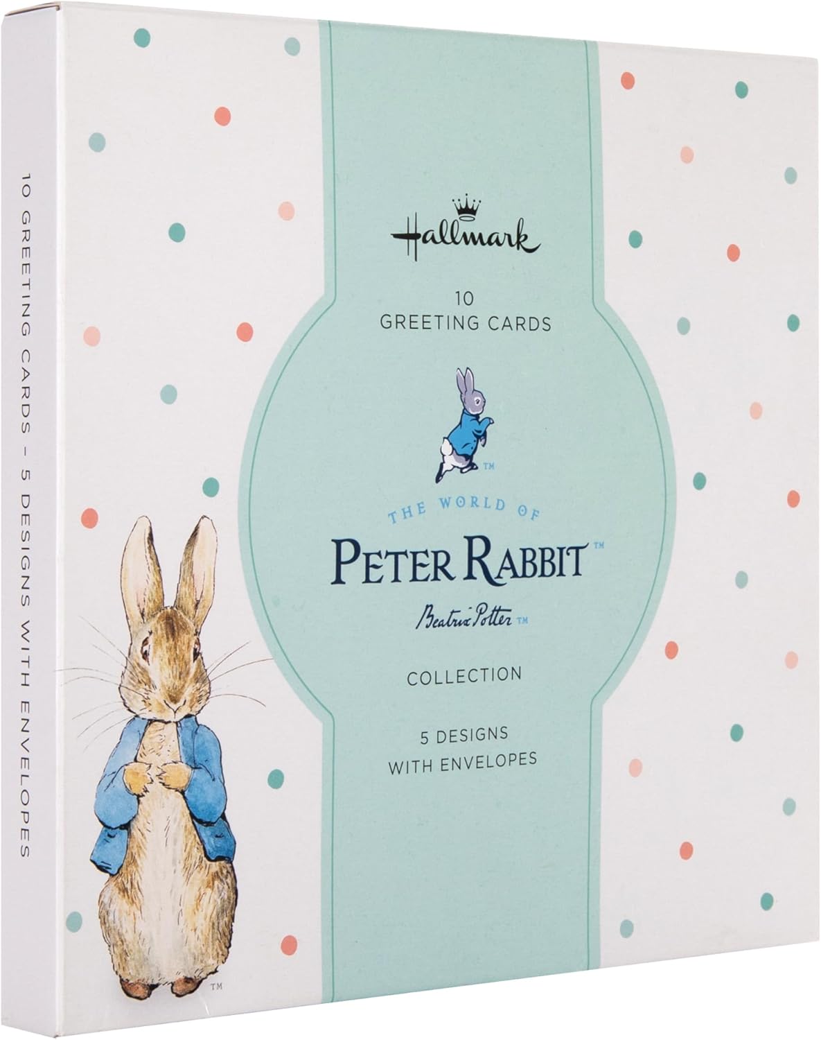 Peter Rabbit Pack of 10 in 5 Designs Multipack Birthday Cards
