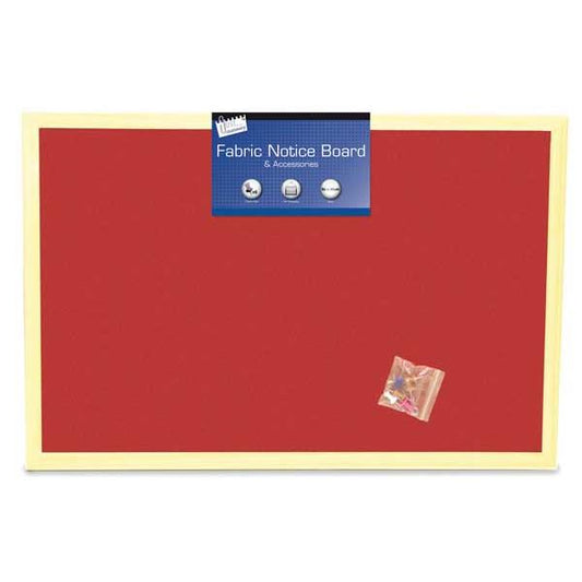 Tallon Just Stationery 400x600mm Fabric Notice Board