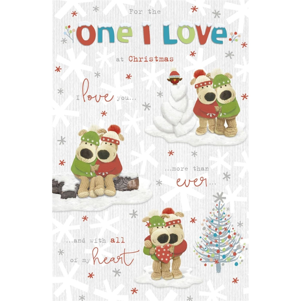 Boofle and Storyboard One I Love Christmas Card