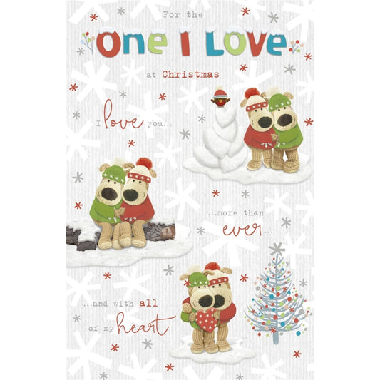 Boofle and Storyboard One I Love Christmas Card