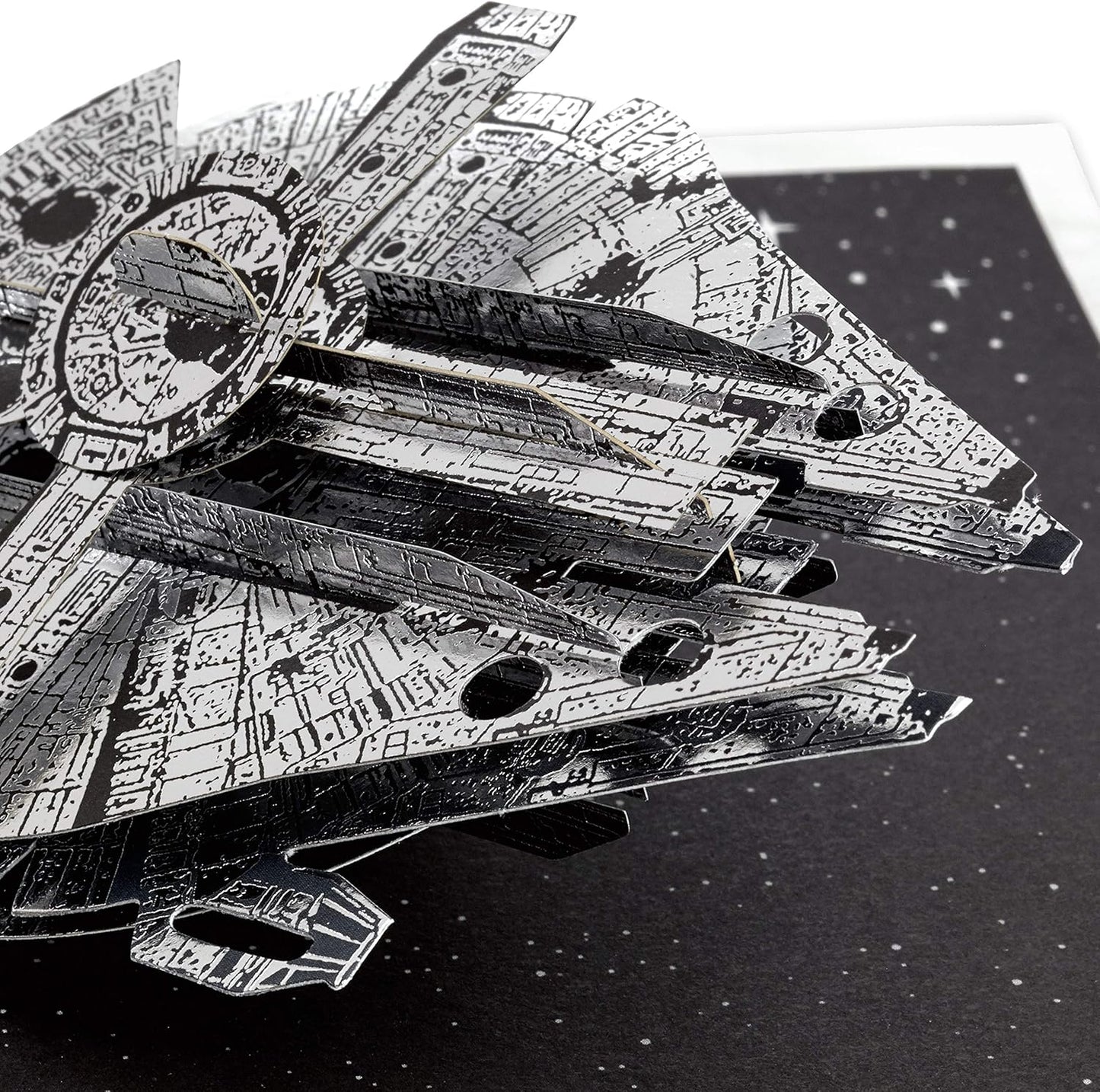 Star Wars Millennium Falcon 3D Pop-Up Any Occasion Birthday Fathers Day Card