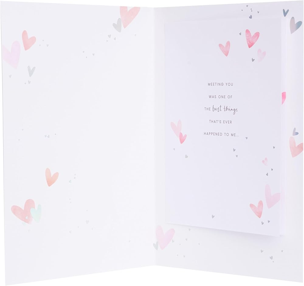 Hearts Design One I Love Valentine's Day Card