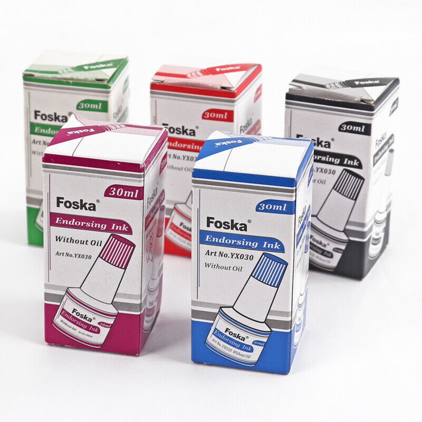 30ml Red Endorsing Ink