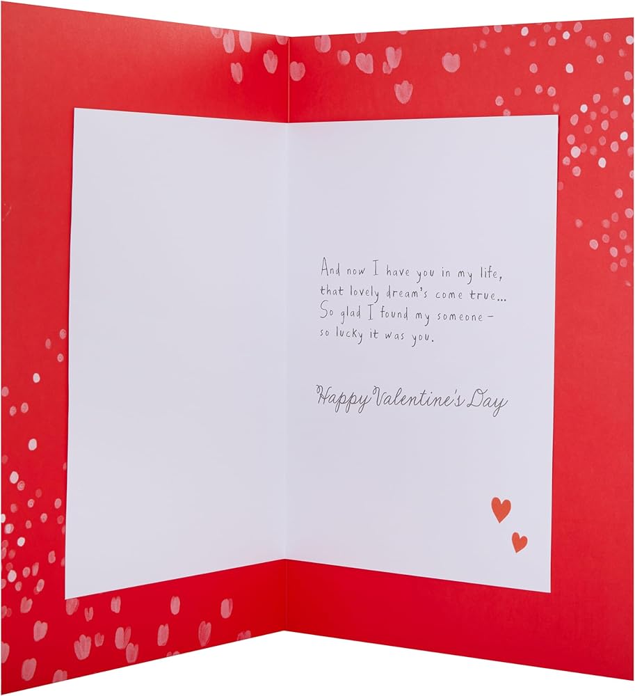 Champagne Bottle & Glasses Design Someone Special Valentine's Day Card