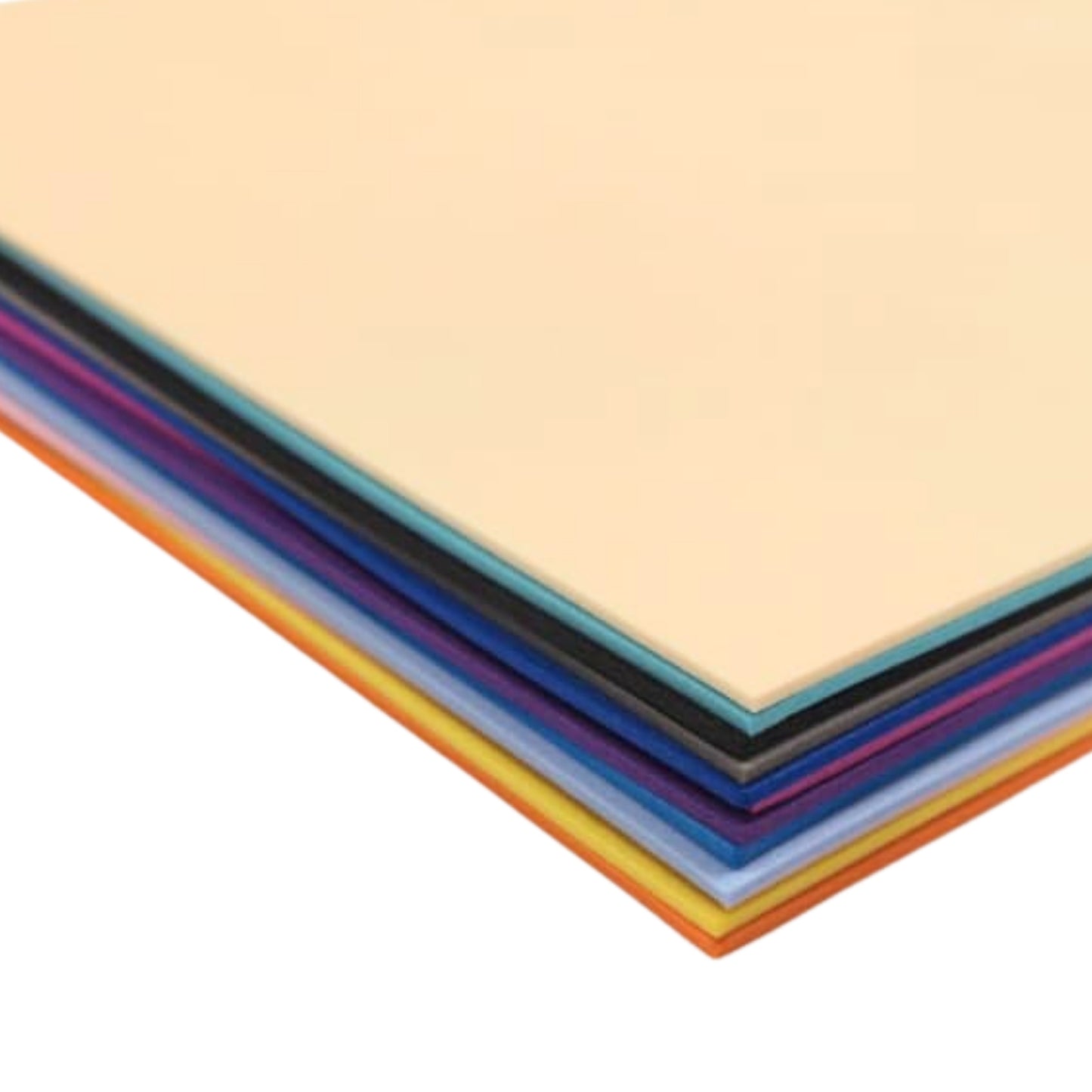 Pack of 100 A4 Pastel Pink Coloured EVA Foam Sheets