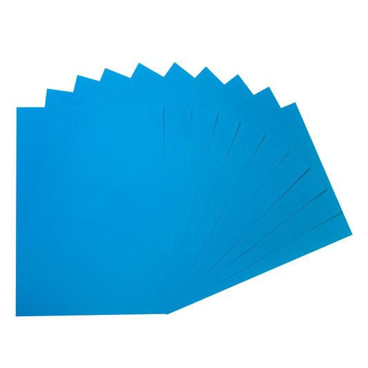 Pack of 20 Sheets A2 Blue Colored Craft Papers 230gsm