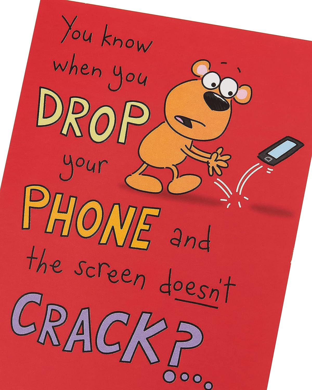 Classic Illustrated Funny Design Birthday Card