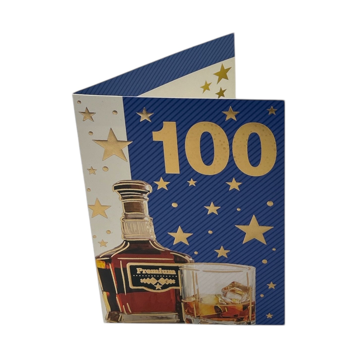 Age 100 Male Traditional Design Birthday Card