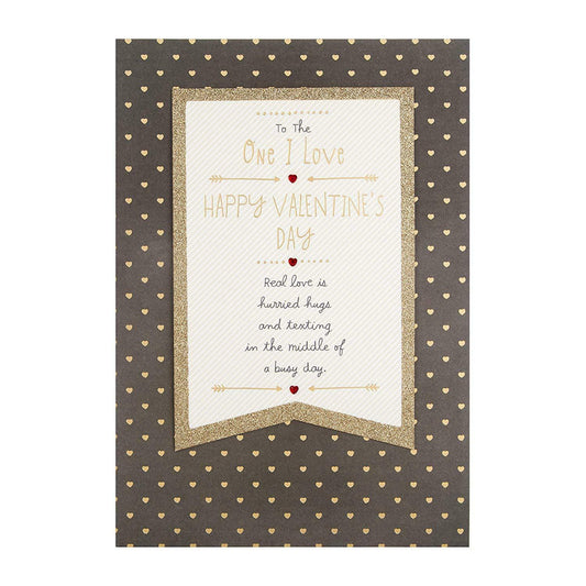 'Real Love' One I Love Valentine's Day Card 