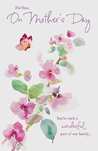 Part of Our Family Open Nice Verse Mother's Day Card