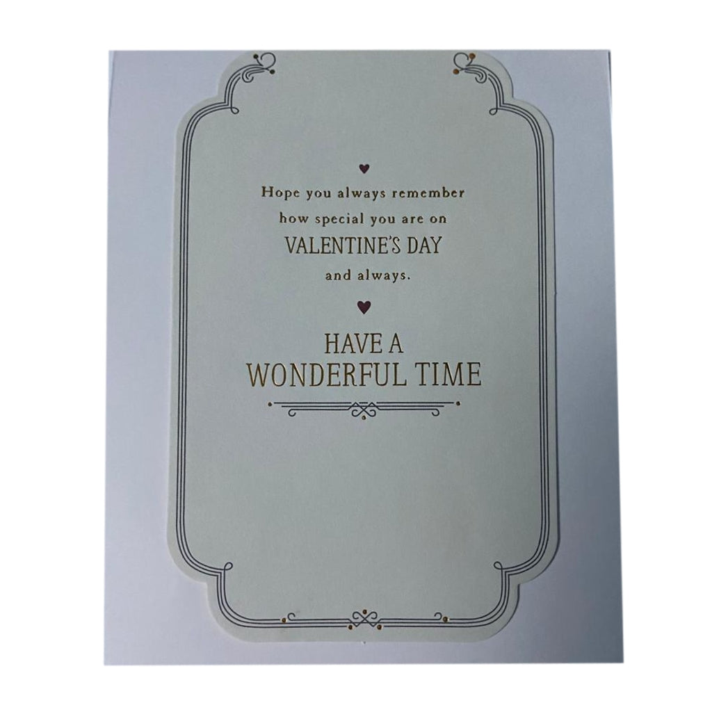 Someone Special Die Cut Heart Valentine's Day Card