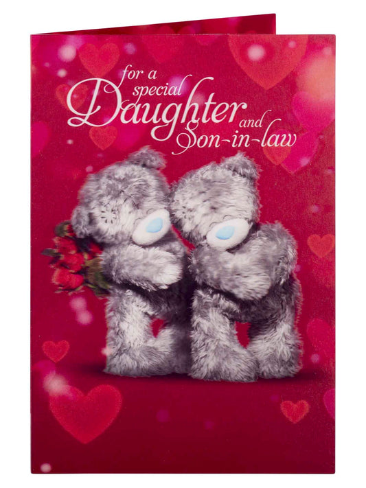 Me To You 3D Daughter & Son-In-Law Anniversary Card 