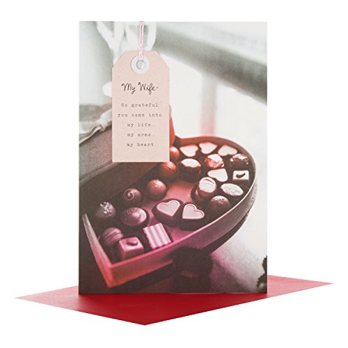 My Wife 'So Grateful' Valentine's Day Card