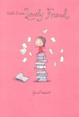 Lovely Friend You Passed  back to school Congratulation Success Card New