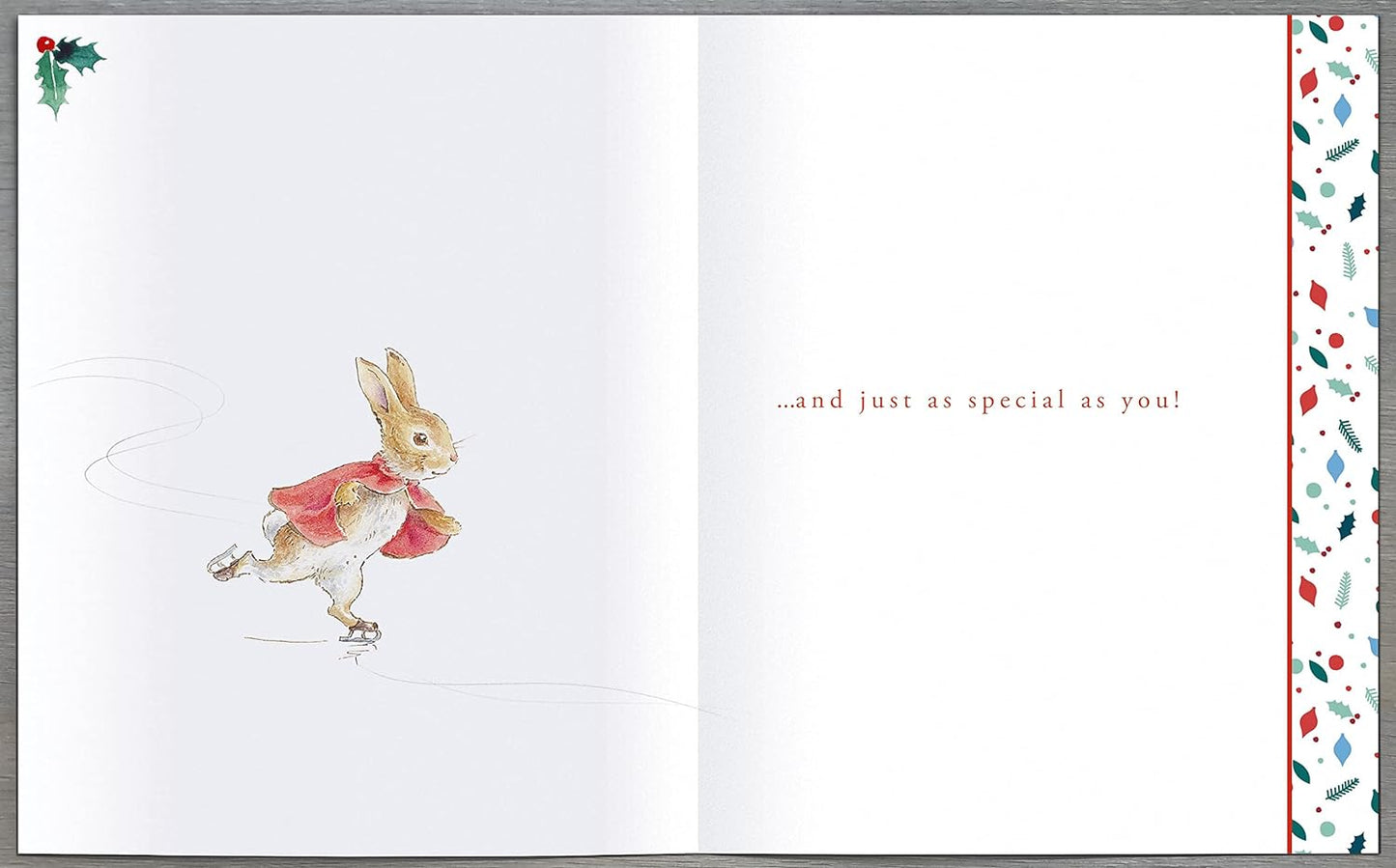 Peter Rabbit For A Special Girl Cute Christmas Card