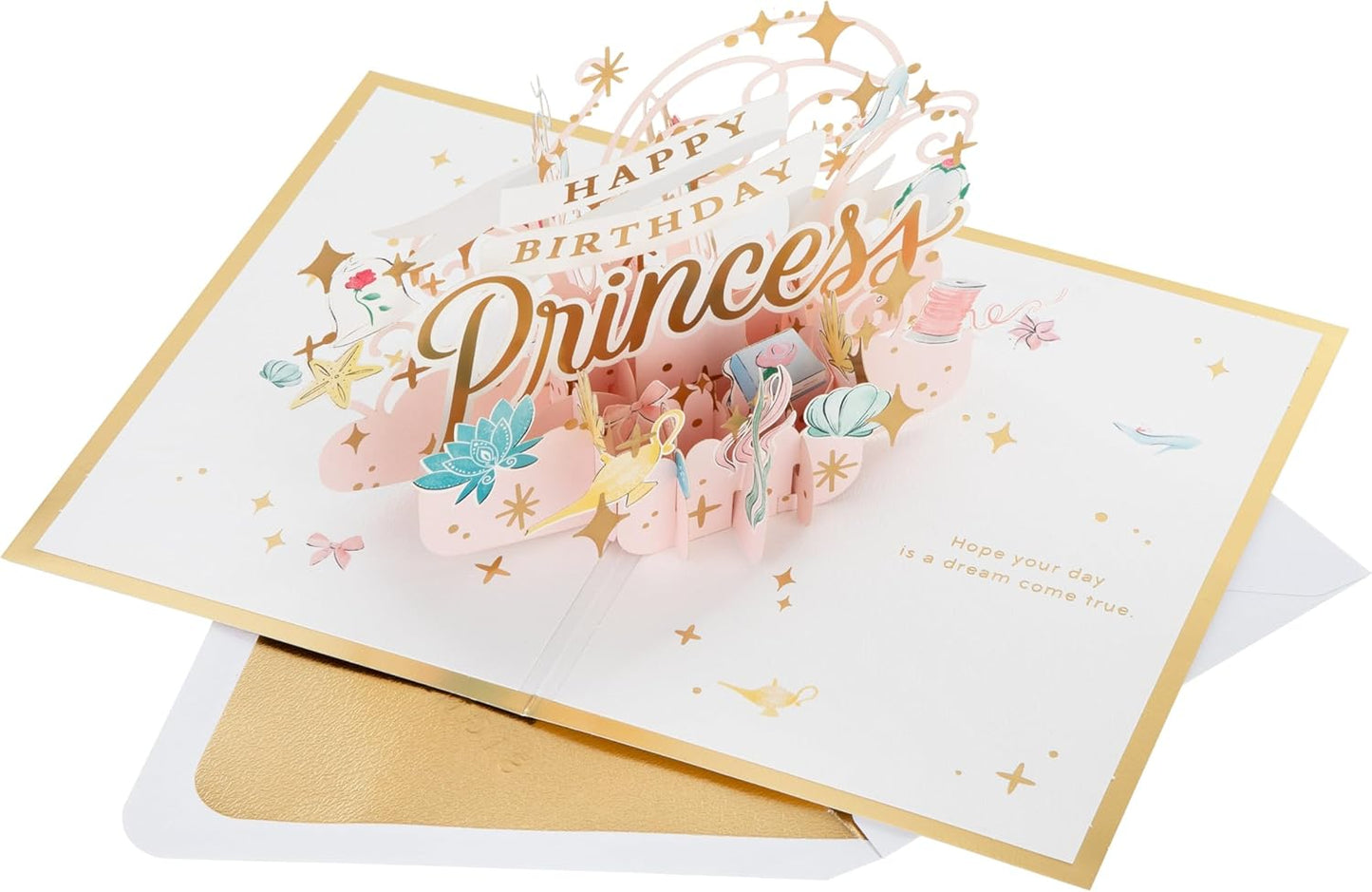 Disney Princess Design 3D & Pop Up Birthday Card