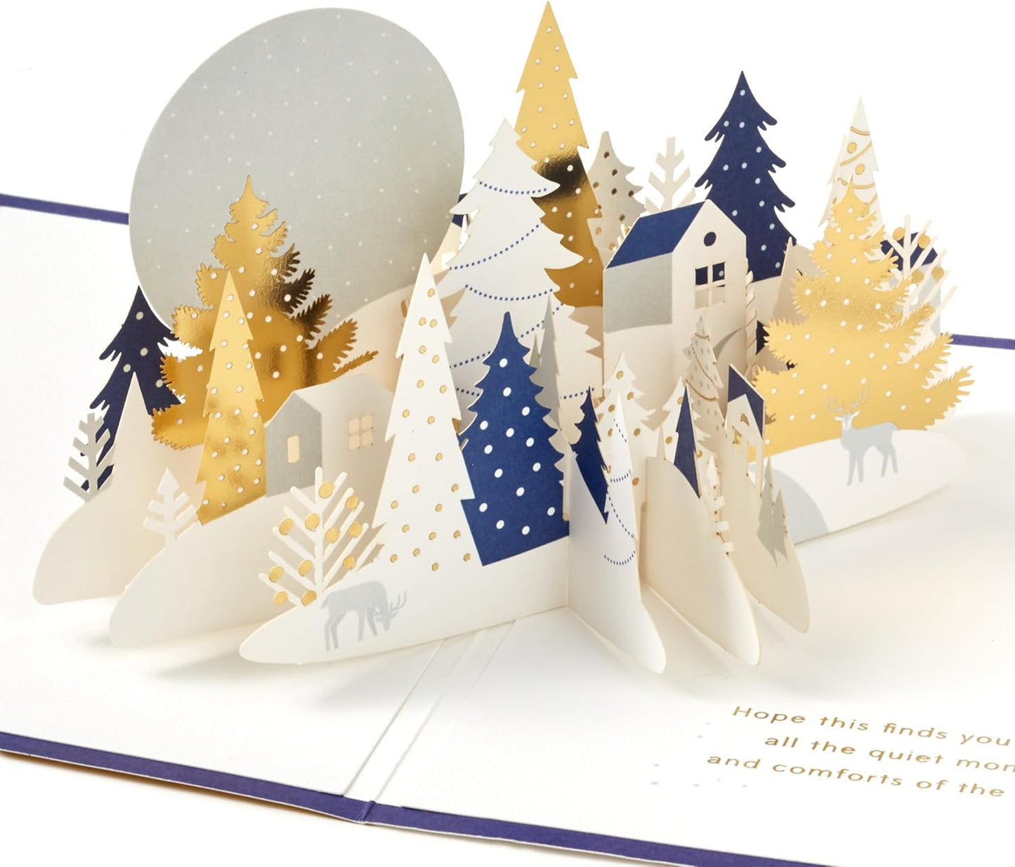 Winter Woodland Design 3D and Pop Up Holiday Wonder Christmas Card