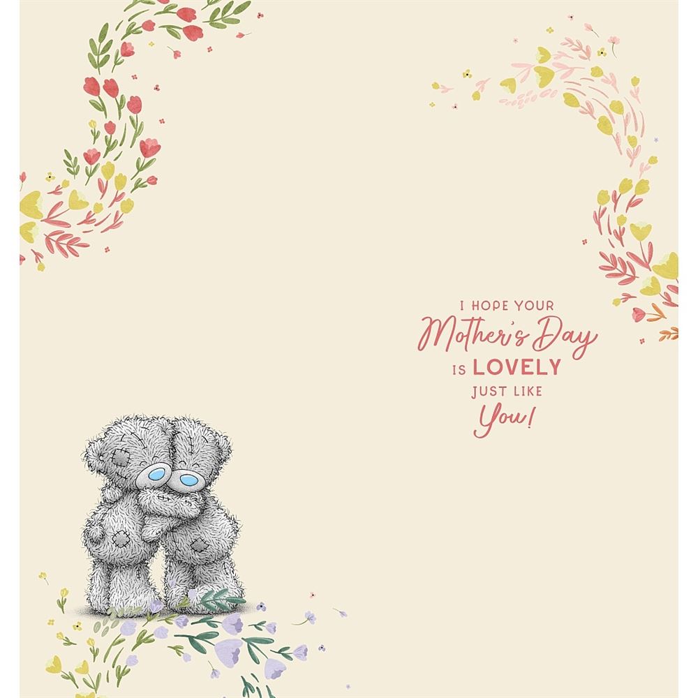 Bear In Hot Air Balloon Nanny Mother's Day Card