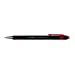 Pack of 12 Lamda Ballpoint Medium Red Pens