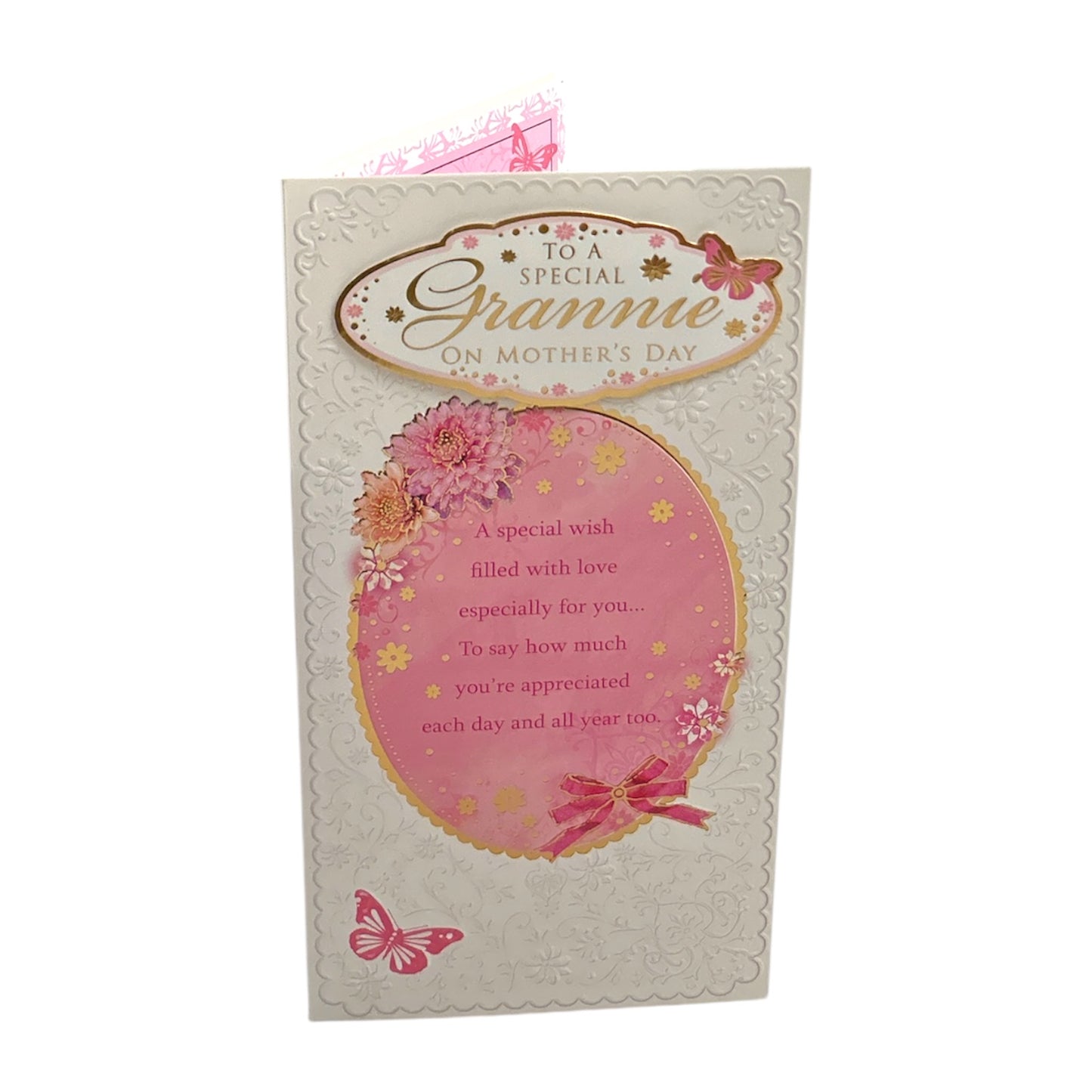 To A Special Grannie Butterfly Design Mother's Day Card