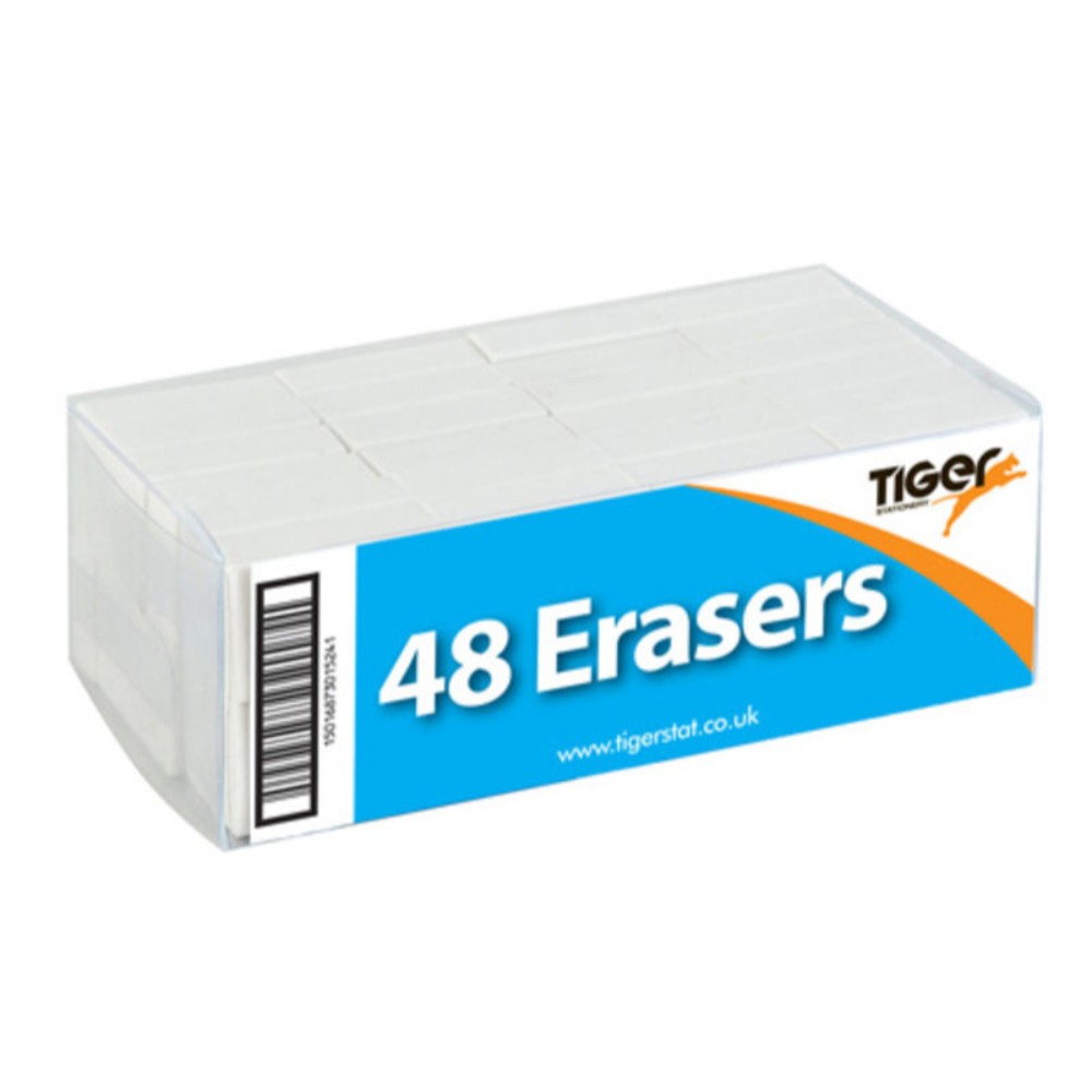 Pack of 48 Rectangular Eraser– Shop Inc