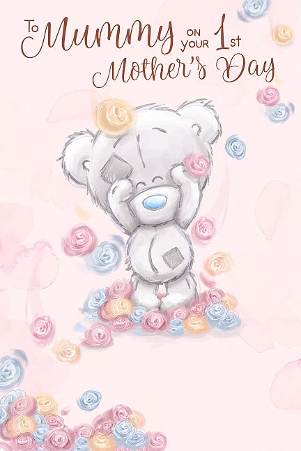 To Mummy Tiny Tatty Floral Design 1st Mother's Day Card
