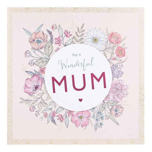 Mum 'Wise And Thoughtful' 3D Contemporary Mother's Day Card