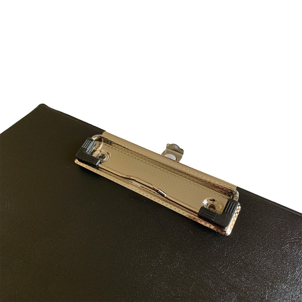 Pack of 10 Janrax A4 Black PVC Single Clipboards