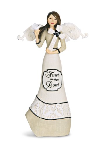 Modeles "Trust in The Lord" Angel Figurine, 6-Inch