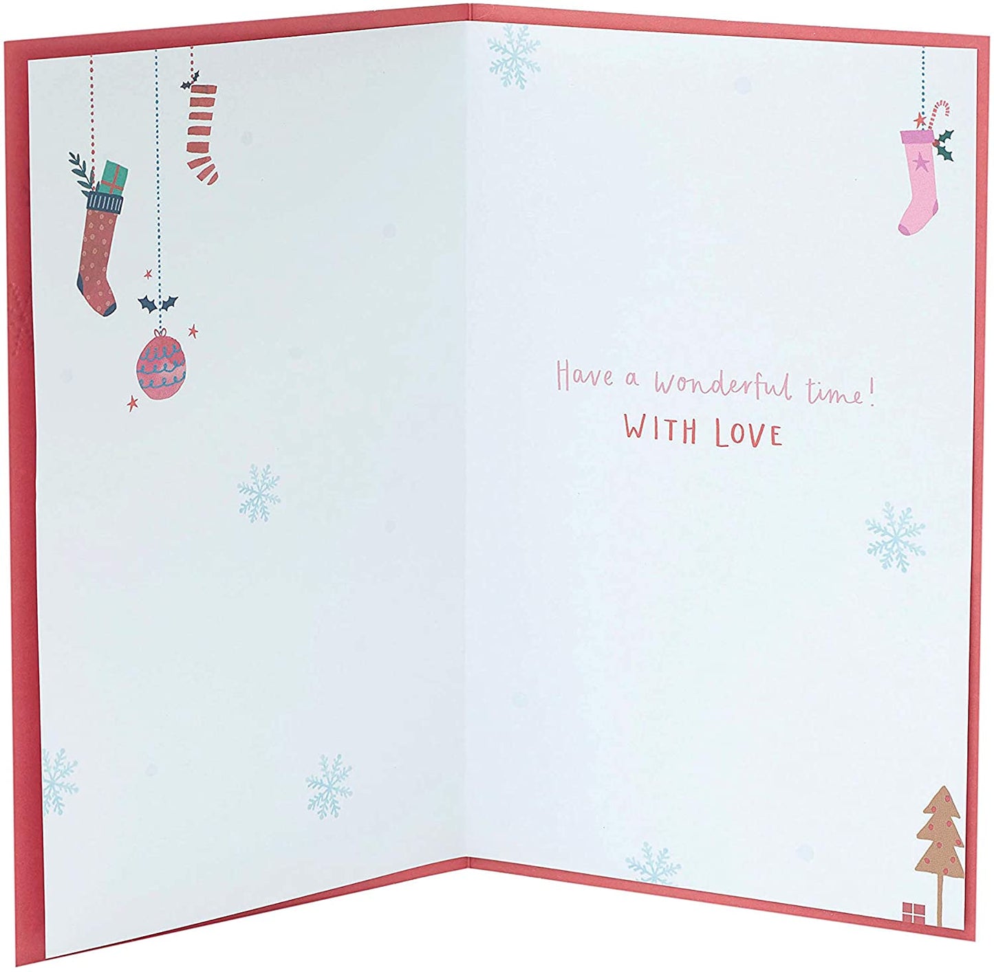 Goddaughter Christmas Card Cute Christmas Jumper Design