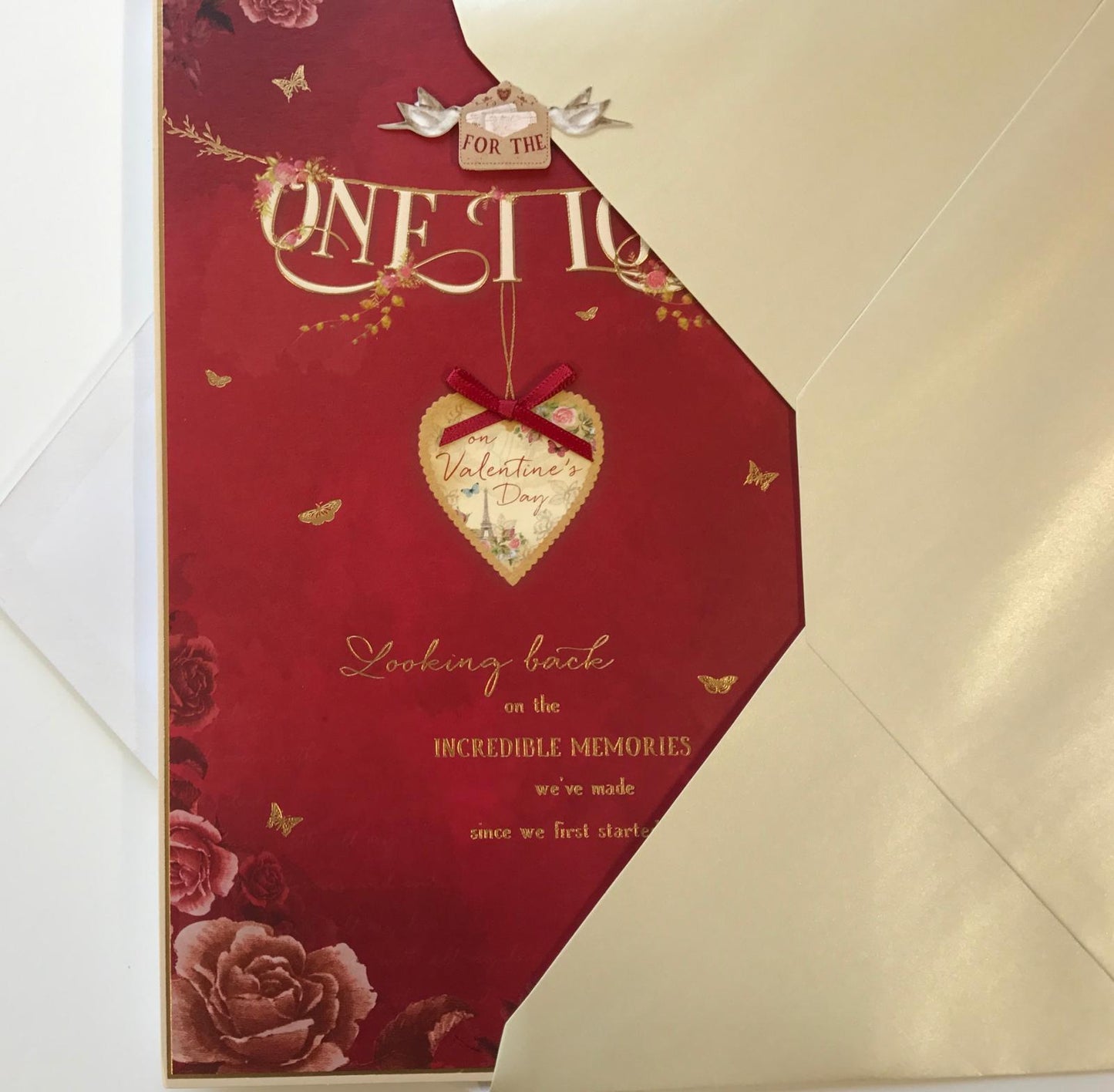 For the One I Love Valentine's Day Lovely Verse Card