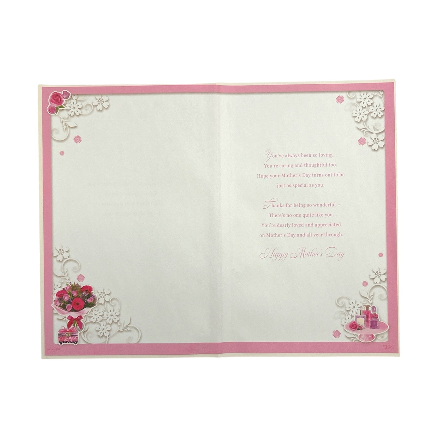 To A Special Nan Floral and Perfume Design Keepsake Mother's Day Boxed Card	