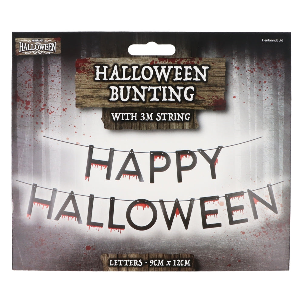 Happy Halloween Letter Bunting