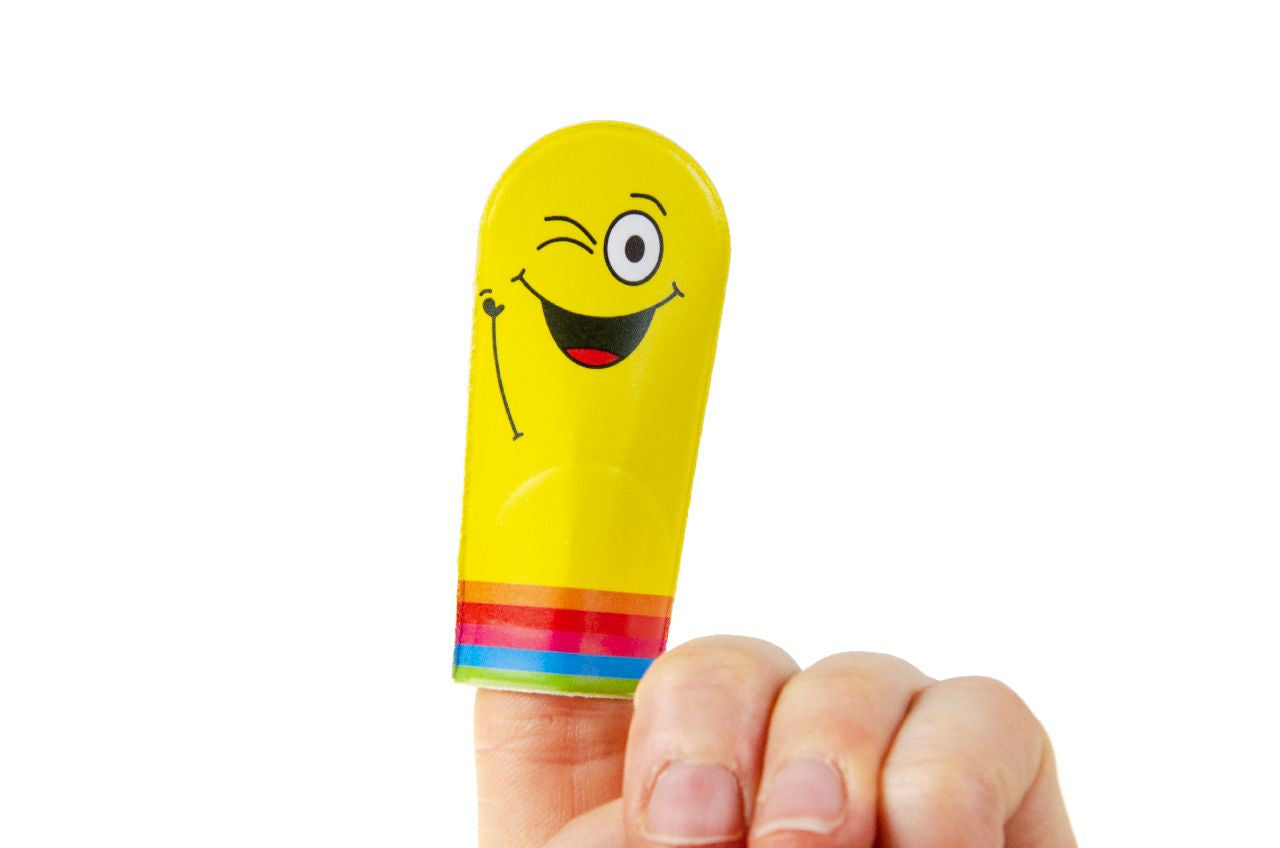 Pack of 72 Emotion Face Finger Puppet Toys