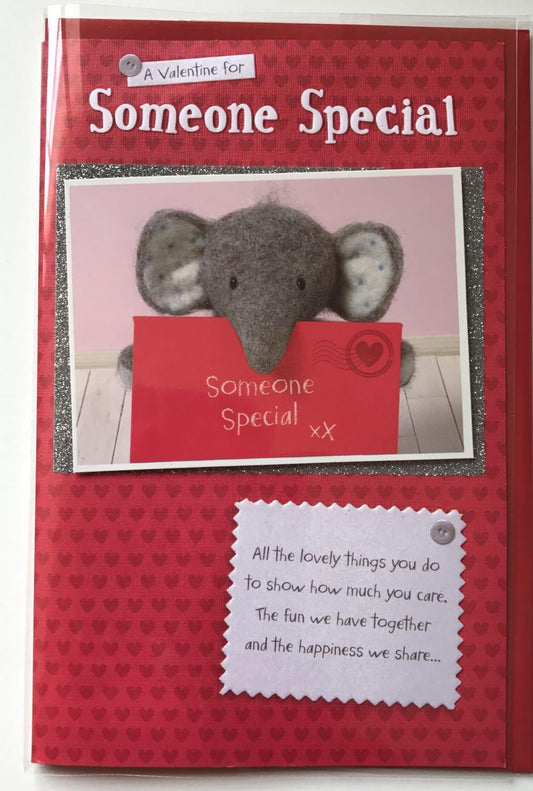 For Someone Special Cute Elliot & Buttons Valentine's Day Card