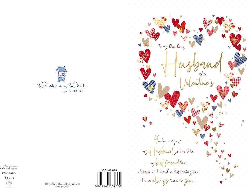 Heart Of Hearts Husband Valentine's Day Card