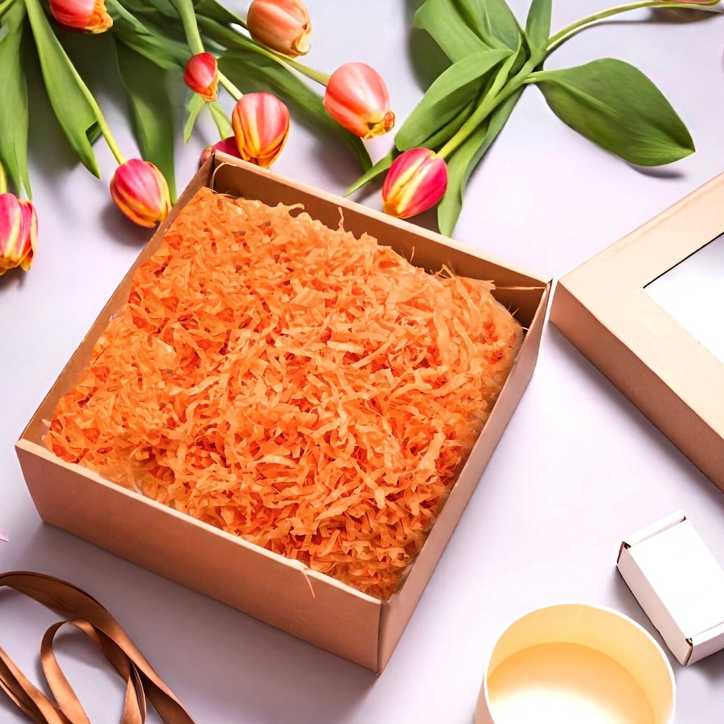 Orange Tissue Shred 1kg