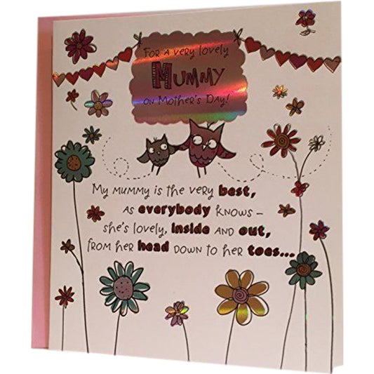 Lovely Mummy Oodles And Doodles, Mother's Day Greetings Card