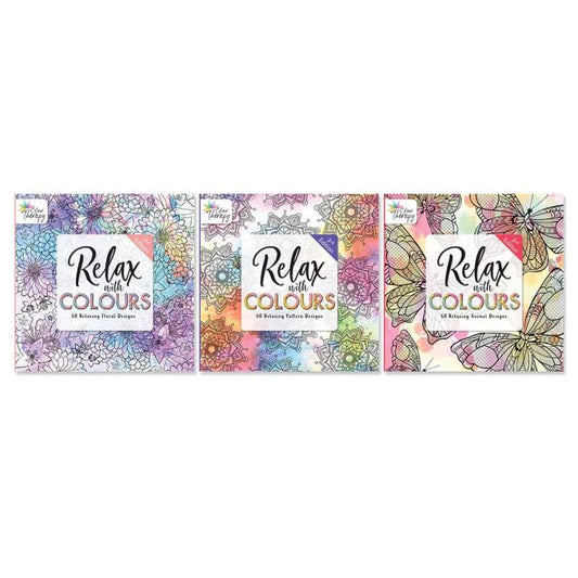 Colouring Book Series - Relax with Colours