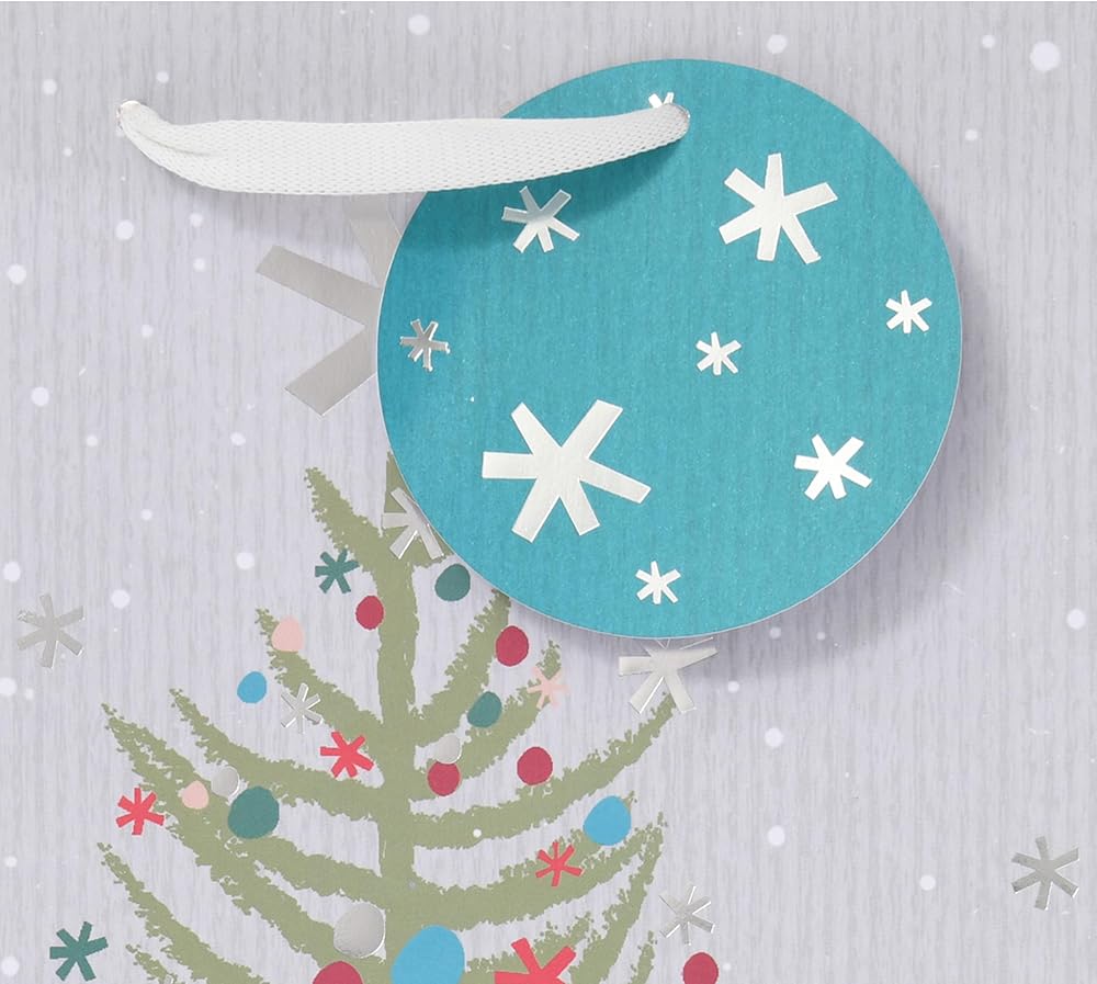 Boofle Multipack of 6 Large Gift Bags For Christmas