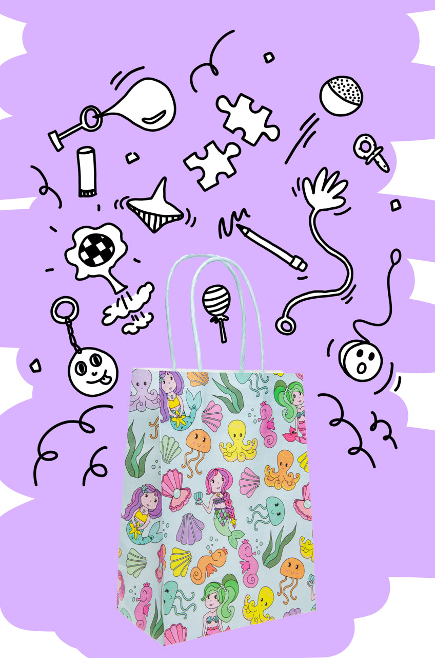 Mermaid Paper Gift Bag