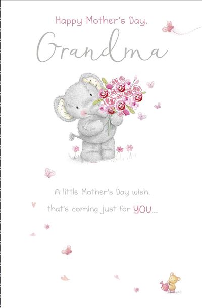 Elliot & Buttons Grandma Mother's Day Card